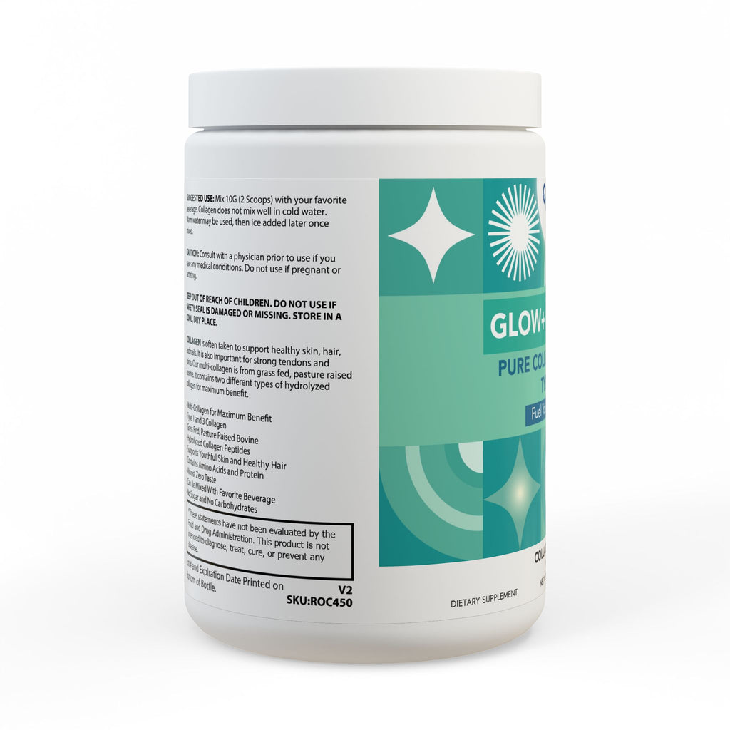 GOJOY GLOW+ Collagen Peptides Type I & III (350g, 12.3oz)