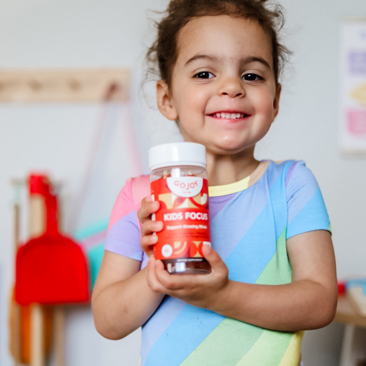 GOJOY Kids Focus Gummies – 7-in-1 Concentration & ADHD Support Supplement