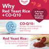 GOJOY Red Yeast Rice + CoQ10 Gummies - Advanced Formula for Heart & Wellness Support - Citrinin-Free, Sugar-Free, Vegan-Friendly