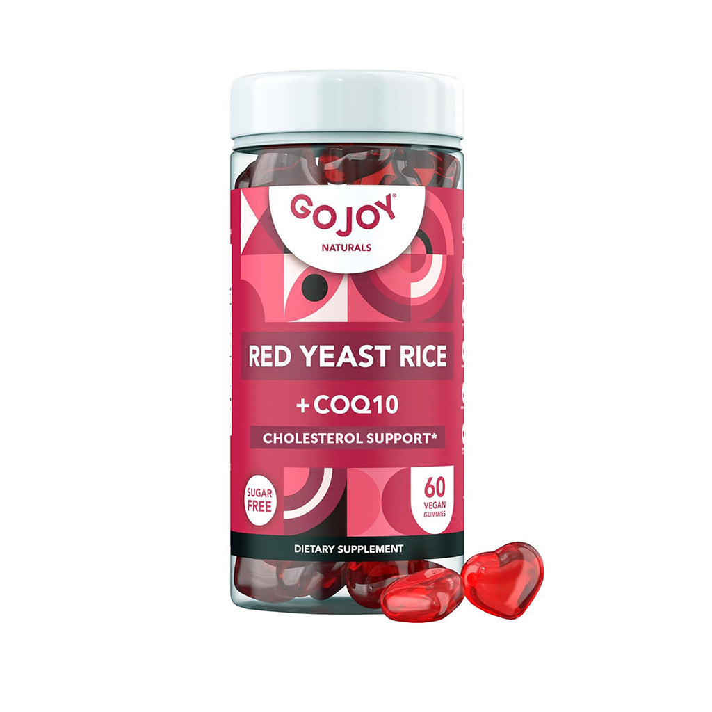 GOJOY Red Yeast Rice & CoQ10 Gummies – Natural Heart & Cholesterol Support