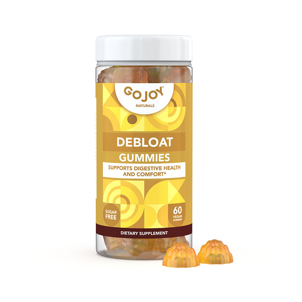 GOJOY Debloat Gummies - Bloating, Gut Health & Digestive Support Herbal Supplement