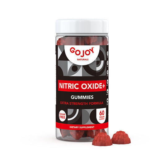 GOJOY Vegan Sugar-Free Nitric Oxide Gummies with Beet Root, L-Citrulline, Hawthorn Berry, Pine Bark - Supports Healthy Blood Circulation