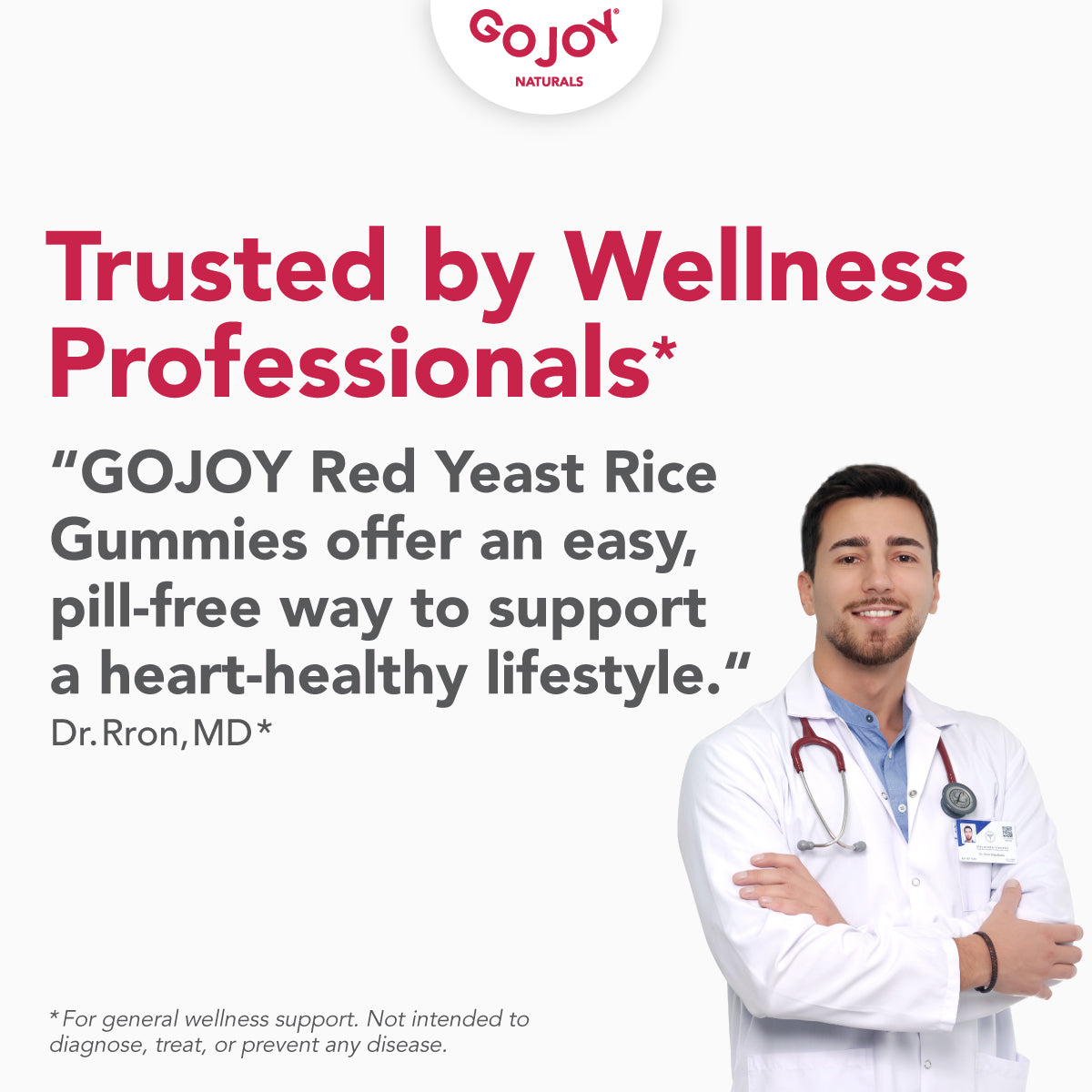 GOJOY Red Yeast Rice CoQ10 Gummies – Heart Support Supplements for Cholesterol Management